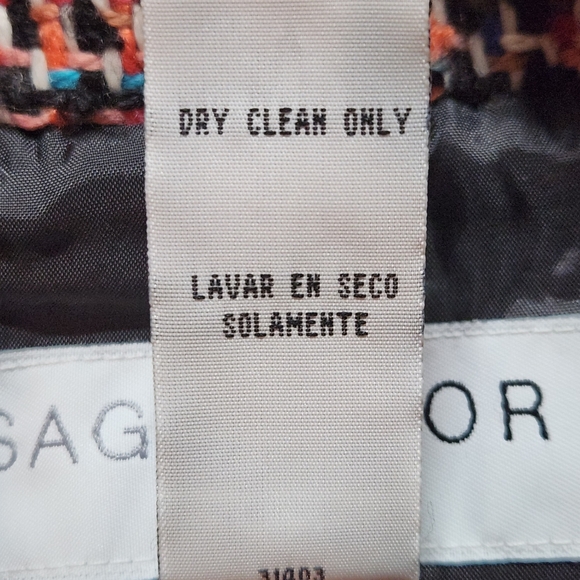 Sag Harbor Spring skirt set Size 12P Colors lime,black,pink,turquoise - Picture 13 of 15